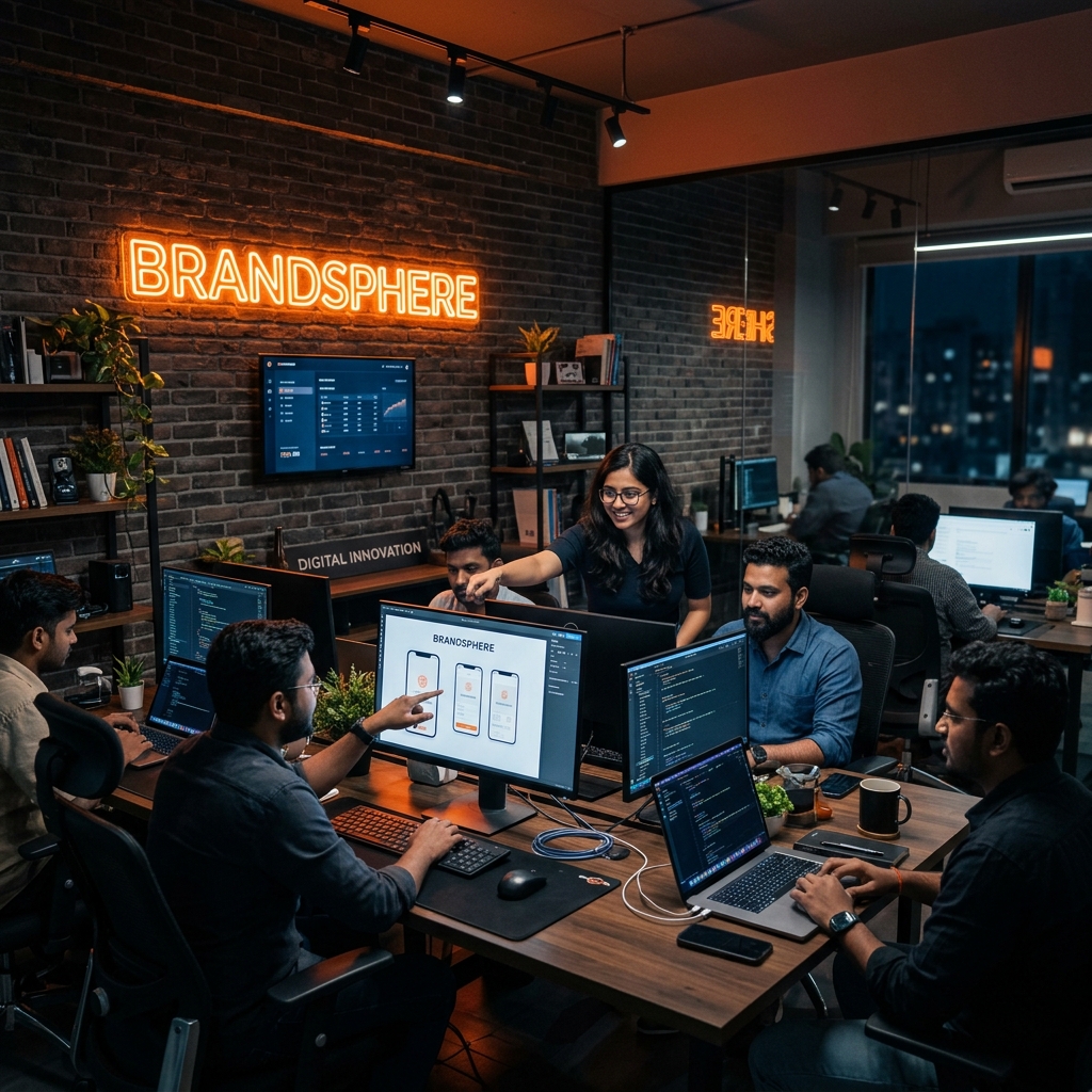 Brandsphere digital agency office