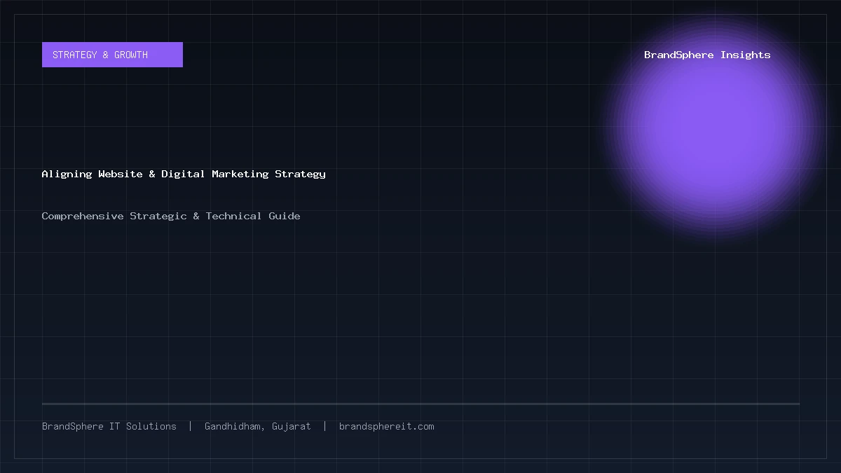 Why Your Website and Digital Marketing Strategy Must Work Together — BrandSphere