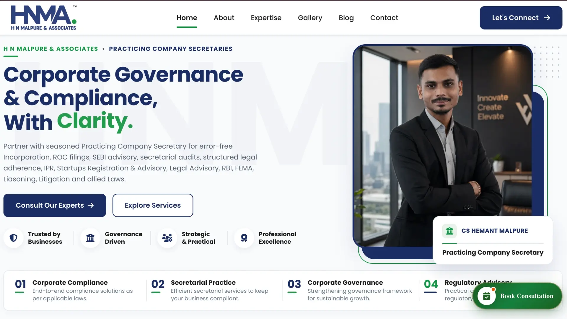 H N Malpure & Associates - Case Study